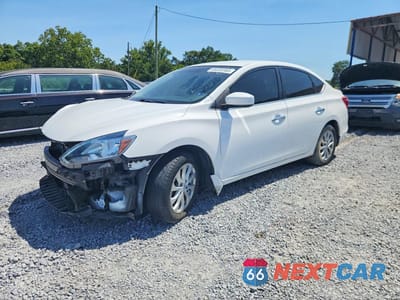 2019 NISSAN SENTRA SV 3N1AB7AP0KY299178 - główne zdjęcie licytacji z USA - miniatura