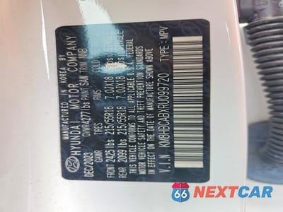 Zdjęcie 13 z 13 samochodu: 2024 HYUNDAI KONA SEL VIN:KM8HBCABXRU099720 - miniatura