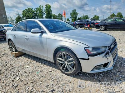Czwarte zdjęcie samochodu z boku: 2013 AUDI A4 PREMIUM VIN:WAUBFAFL0DN043922 - miniatura