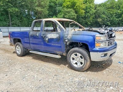 Czwarte zdjęcie samochodu z boku: 2014 CHEVROLET SILVERADO K1500 LT VIN:1GCVKREC8EZ263167 - miniatura