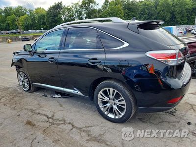 Drugie zdjęcie samochodu z przodu: 2013 LEXUS RX 450H VIN:JTJBC1BA6D2447774 - miniatura