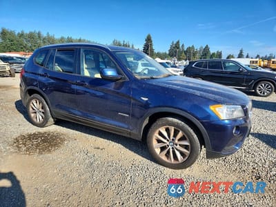 Czwarte zdjęcie samochodu z boku: 2014 BMW X3 XDRIVE28I VIN:5UXWX9C54E0D13448 - miniatura