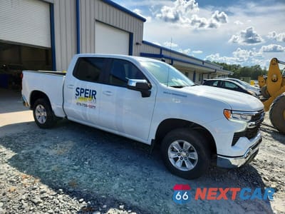 Czwarte zdjęcie samochodu z boku: 2025 CHEVROLET SILVERADO C1500 LT VIN:2GCPACEDXS1106763 - miniatura