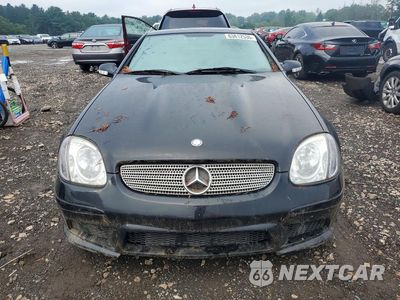 Piąte zdjęcie samochodu w środku: 2001 MERCEDES-BENZ SLK 230 KOMPRESSOR VIN:WDBKK49F01F178148 - miniatura