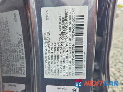 Zdjęcie 13 z 13 samochodu: 2025 HONDA ACCORD SE VIN:1HGCY1F41SA021914 - miniatura