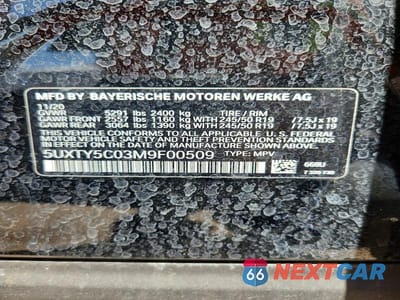Zdjęcie 13 z 13 samochodu: 2021 BMW X3 XDRIVE30I VIN:5UXTY5C03M9F00509 - miniatura