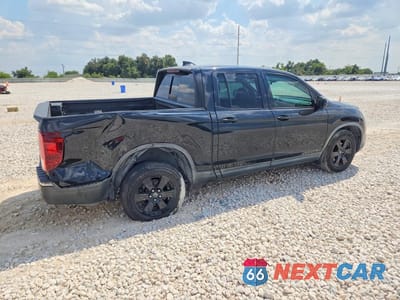 Trzecie zdjęcie samochodu z tyłu: 2019 HONDA RIDGELINE BLACK EDITION VIN:5FPYK3F84KB034630 - miniatura