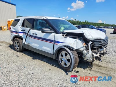 Czwarte zdjęcie samochodu z boku: 2019 FORD EXPLORER POLICE INTERCEPTOR VIN:1FM5K8AR2KGA31042 - miniatura
