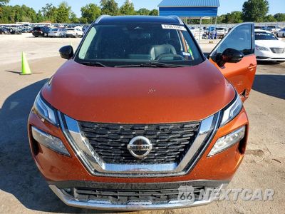 Piąte zdjęcie samochodu w środku: 2021 NISSAN ROGUE PLATINUM VIN:JN8AT3DC5MW105870 - miniatura