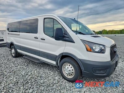 Czwarte zdjęcie samochodu z boku: 2025 FORD TRANSIT T-350 VIN:1FBAX9YG6SKA30072 - miniatura