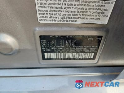 Zdjęcie 12 z 12 samochodu: 2011 SUBARU LEGACY 3.6R LIMITED VIN:4S3BMDL65B2232427 - miniatura