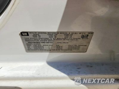 Zdjęcie 12 z 12 samochodu: 2017 CHEVROLET SILVERADO K1500 LT VIN:3GCUKREC1HG199151 - miniatura