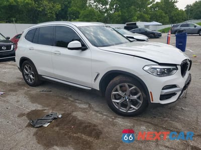 Czwarte zdjęcie samochodu z boku: 2020 BMW X3 SDRIVE30I VIN:5UXTY3C08L9B14543 - miniatura