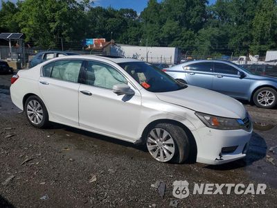 Czwarte zdjęcie samochodu z boku: 2014 HONDA ACCORD TOURING VIN:1HGCR3F91EA002031 - miniatura