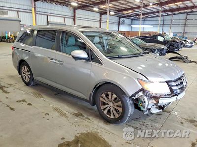 Czwarte zdjęcie samochodu z boku: 2016 HONDA ODYSSEY EXL VIN:5FNRL5H68GB075643 - miniatura