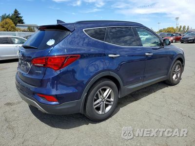 Trzecie zdjęcie samochodu z tyłu: 2017 HYUNDAI SANTA FE SPORT 2.4L VIN:5XYZU3LB5HG491374 - miniatura