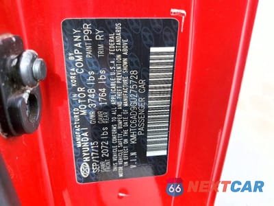 Zdjęcie 12 z 12 samochodu: 2016 HYUNDAI VELOSTER BASE VIN:KMHTC6AD9GU275728 - miniatura