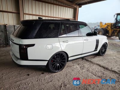 Trzecie zdjęcie samochodu z tyłu: 2017 LAND ROVER RANGE ROVER AUTOBIOGRAPHY VIN:SALGV2FE5HA336823 - miniatura