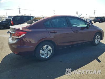 Trzecie zdjęcie samochodu z tyłu: 2014 HONDA CIVIC LX VIN:19XFB2F58EE224022 - miniatura