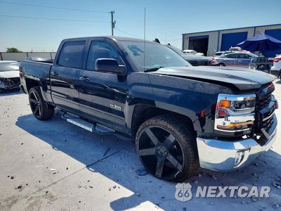 Czwarte zdjęcie samochodu z boku: 2017 CHEVROLET SILVERADO C1500 LT VIN:3GCPCREC0HG226625 - miniatura