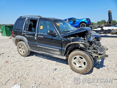 Czwarte zdjęcie samochodu z boku: 2007 JEEP LIBERTY SPORT VIN:1J4GL48K27W500844 - miniatura