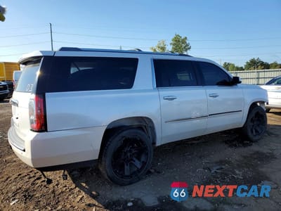 Trzecie zdjęcie samochodu z tyłu: 2018 GMC YUKON XL DENALI VIN:1GKS2HKJ3JR381559 - miniatura