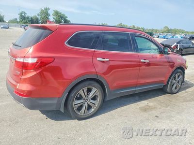 Trzecie zdjęcie samochodu z tyłu: 2014 HYUNDAI SANTA FE LIMITED VIN:KM8SR4HF9EU077296 - miniatura