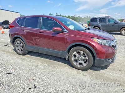 Czwarte zdjęcie samochodu z boku: 2019 HONDA CR-V EXL VIN:7FARW1H85KE015334 - miniatura