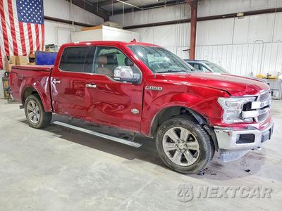 Czwarte zdjęcie samochodu z boku: 2018 FORD F150 SUPERCREW VIN:1FTEW1E50JFA30824 - miniatura