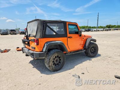 Trzecie zdjęcie samochodu z tyłu: 2012 JEEP WRANGLER SPORT VIN:1C4AJWAG3CL201927 - miniatura