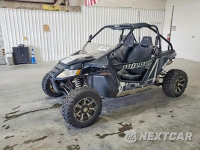 Drugie zdjęcie samochodu z przodu: 2015 ARCTIC CAT WILDCAT UTILITY VEHICLE VIN:4UF15MPV4FT300543 - miniatura