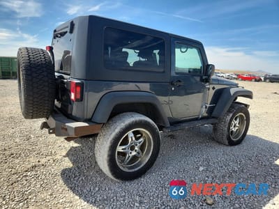 Trzecie zdjęcie samochodu z tyłu: 2008 JEEP WRANGLER RUBICON VIN:1J4GA64188L519092 - miniatura