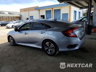 Drugie zdjęcie samochodu z przodu: 2018 HONDA CIVIC EX VIN:JHMFC1F34JX005735 - miniatura