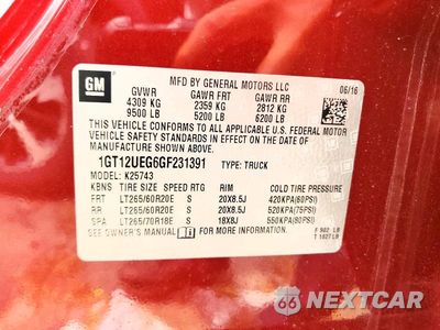 Zdjęcie 12 z 12 samochodu: 2016 GMC SIERRA K2500 DENALI VIN:1GT12UEG6GF231391 - miniatura