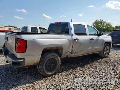 Trzecie zdjęcie samochodu z tyłu: 2018 CHEVROLET SILVERADO C1500 CUSTOM VIN:3GCPCPEC2JG115973 - miniatura