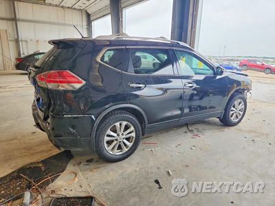 Trzecie zdjęcie samochodu z tyłu: 2015 NISSAN ROGUE SV VIN:KNMAT2MV9FP575047 - miniatura