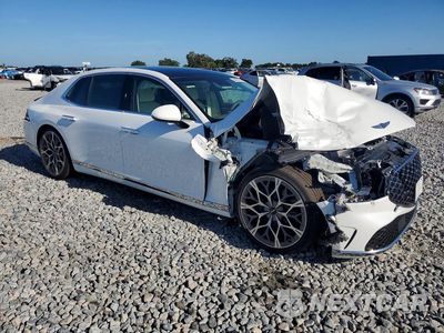 Czwarte zdjęcie samochodu z boku: 2025 GENESIS G90 3.5T E-SUPERCHARGER VIN:KMTFC4SD6SU051119 - miniatura