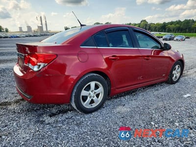 Trzecie zdjęcie samochodu z tyłu: 2012 CHEVROLET CRUZE LT VIN:1G1PF5SC9C7213809 - miniatura