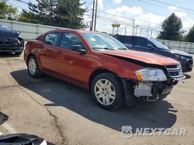 Czwarte zdjęcie samochodu z boku: 2012 DODGE AVENGER SE VIN:1C3CDZAB2CN280019 - miniatura
