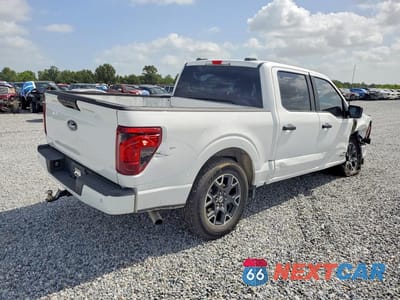 Trzecie zdjęcie samochodu z tyłu: 2024 FORD F150 STX VIN:1FTEW2KP6RKF42960 - miniatura