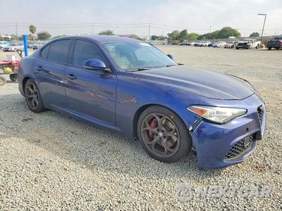Czwarte zdjęcie samochodu z boku: 2019 ALFA ROMEO GIULIA VIN:ZARFAMAN2K7610104 - miniatura