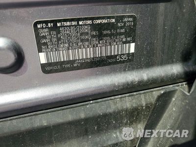 Zdjęcie 14 z 14 samochodu: 2020 MITSUBISHI ECLIPSE CROSS ES VIN:JA4AS3AA7LZ021705 - miniatura