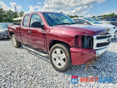 Czwarte zdjęcie samochodu z boku: 2008 CHEVROLET SILVERADO C1500 VIN:1GCEC19J08Z255852 - miniatura