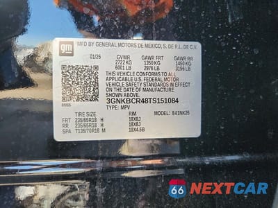 Zdjęcie 13 z 13 samochodu: 2026 CHEVROLET BLAZER 2LT VIN:3GNKBCR48TS151084 - miniatura