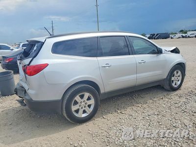 Trzecie zdjęcie samochodu z tyłu: 2012 CHEVROLET TRAVERSE LT VIN:1GNKRGED6CJ120801 - miniatura