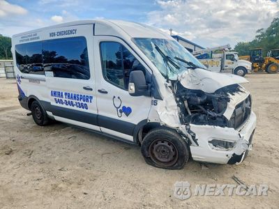 Czwarte zdjęcie samochodu z boku: 2020 FORD TRANSIT VIN:1FBAX2C83LKA23685 - miniatura
