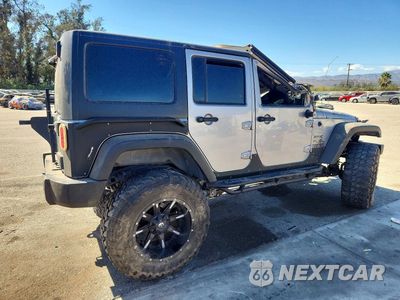 Trzecie zdjęcie samochodu z tyłu: 2013 JEEP WRANGLER UNLIMITED SPORT VIN:1C4BJWDG8DL666852 - miniatura