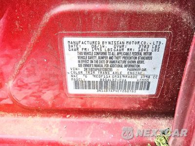Zdjęcie 13 z 13 samochodu: 2014 NISSAN SENTRA SV VIN:3N1AB7AP4EY288785 - miniatura
