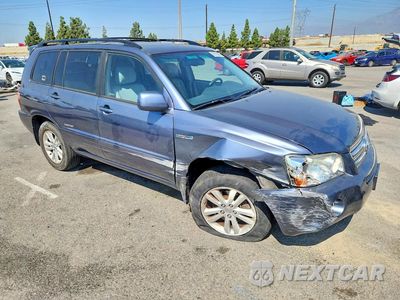 Czwarte zdjęcie samochodu z boku: 2007 TOYOTA HIGHLANDER HYBRID VIN:JTEGW21A470017678 - miniatura