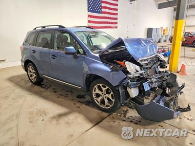 Czwarte zdjęcie samochodu z boku: 2018 SUBARU FORESTER 2.5I TOURING VIN:JF2SJAWC0JH401128 - miniatura